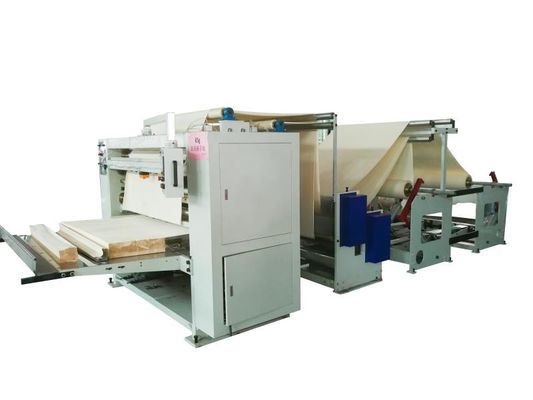 China 7 Linie Geschirrtuch-Seidenpapier-faltende Maschine V - falten Sie Art PLC-Steuerung fournisseur