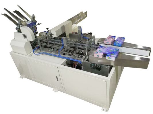 China Seidenpapier-Kasten-Verpackungsmaschine mit PLC-/Servosteuerungs-Energie-Einsparung fournisseur