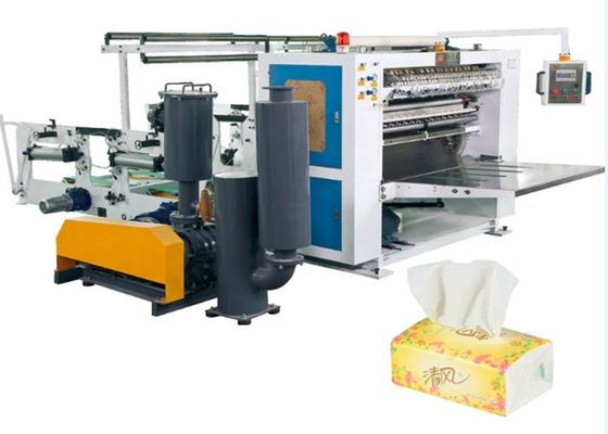China V - Linie Abschminktuch-faltende Papiermaschine der Falten-5 mit Siemens PLC und HMI usine