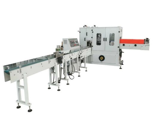 China Dünne Papierservietten-Verpackungsmaschine mit PLC-/Servo-/Inverter-Steuerung Simens usine