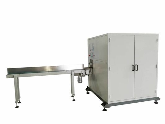 China Automatische Abschminktuch-Papiermaschine mit kontrolliertem Servoentwurf PLC HMI 3 usine